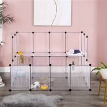 SONGMICS Playpen For Guinea Pigs - White - View 1