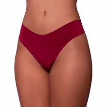 Kit 7 Women's Seamless Panties Lingerie Sula M L GG Basic Day To Day Non-Marking Good Elasticity - 彩色 - 查看 5