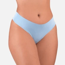 Kit 7 Women's Seamless Panties Lingerie Sula M L GG Basic Day To Day Non-Marking Good Elasticity - 彩色 - 查看 10