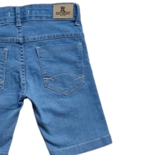 MEN'S JEANS BERMUDA FROM 4 TO 8 - Rửa nhẹ - Xem 4