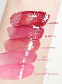 Rom&nd Romand Long-Lasting Moisturizing Lip Gloss, No.32 Nude Berry Flavor, 5.5g/0.2oz, Romand Liquid Lip Gloss, Moisturizing Glossy Makeup Effect, Korean Lip Gloss, Long-Lasting Color, MLBB (My Lips But Better), Moisturizing, High Color Payoff, Creates Natural Transparent Makeup, Daily Lip Gloss, Korean Cosmetics, Gift Set