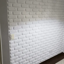 Decorative Plaque Flexible Brick Coating Rustic Retro Modern Environment Textured 3D PVC - 安裝磚 - 查看 8