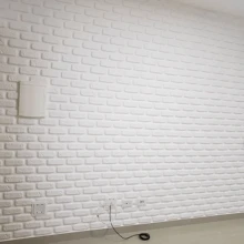 Decorative Plaque Flexible Brick Coating Rustic Retro Modern Environment Textured 3D PVC - 安裝磚 - 查看 6