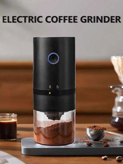 RAF Mini elektrische Kaffeemühle, tragbar, USB aufladbar | Reiseessentiell | Leiser Espresso-Mahlvorgang | Edelstahlklingen | Kompakt für Camping | Social Media bekannter Kaffee-Gadget