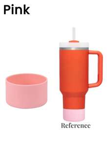 Silikonmanschette, kompatibel mit Tumblern 20-40oz & Wasserflaschen 12-24oz und weiteren Flaschen/Tumblers mit 2,8-2,95 Zoll Boden, für Vakuumbecher, Wasserflaschen mit weiter Öffnung, Edelstahlwasserflaschen