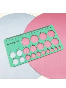 1 件乳头尺，乳头尺法兰尺寸测量工具，硅胶和软法兰尺寸测量乳头，乳房法兰测量工具吸乳器尺寸工具 - 新妈妈必备工具，万圣节送给妈妈的最佳礼物 - 彩色 - 查看 7