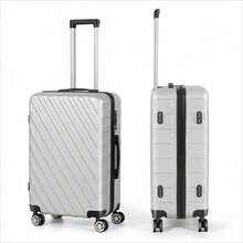Luggage 5 Piece Sets Lightweight Rolling Hardside Travel Suitcase With TSA Lock
