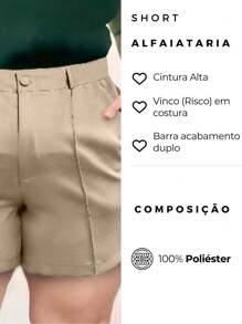 Women Shorts - Xanh đậm - Xem 4