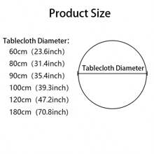 1pc Pink Sequin Round Tablecloth, Sweet Candy Buffet Table, For Christmas, Wedding, Baby Shower, Birthday Party, Dinner Glittering Tablecloth - Multicolor - View 2