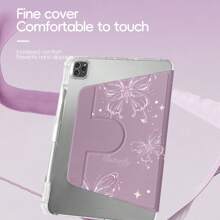 [720° Rotatable] Acrylic IPad Air 5/4, IPad 9/10th Gen, IPad Pro 11", IPad Mini 6 Protective Case With Pen Slot, Featured Pattern Printing IPad Tablet Covers For Full Series