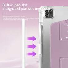[720° Rotatable] Acrylic IPad Air 5/4, IPad 9/10th Gen, IPad Pro 11", IPad Mini 6 Protective Case With Pen Slot, Featured Pattern Printing IPad Tablet Covers For Full Series