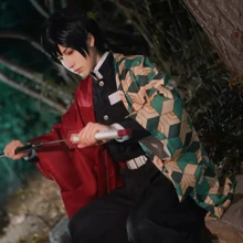 Cosplay Disfraz Anime Cazadora De Demonios .Disfraces De Halloween Kimetsu No Yaiba Nezuko De Cosplay Anime Japonés Ropa De Rendimiento Del Drama Ropa De Mujer - Rojo - Ver 2