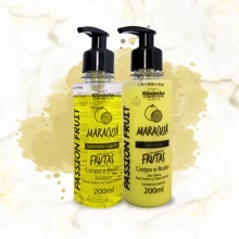 Rhenuks Passion Fruit Body And Face Liquid Soap And Moisturizer Kit - 200 Ml - Yellow - View 1