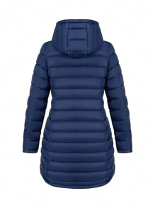 Risissida Fashionable Women's Mid-Length Hooded Jacket With Double-Sided Design-Suitable For Everyday Wear And Commuting, A Comfortable Autumn Item With Pockets