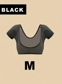 1 szt. Wielorazowe oddychające podkładki przeciwpotowe pod pachy, zmywalne, elastyczne, ultracienkie, bezwonne, pochłaniające pot podkładki do uprawiania sportu i codziennego noszenia, akcesoria do siłowni