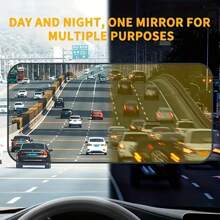 2-In-1 Day & Night Anti-Glare Driving Sun Visor With Buckle Closure - Enhances Road, Reduces Eye Strain, And Improves Visibility - And Easy To Install Car Accessory - Multicolor - View 6