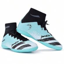 MEN'S SMOOTH COURT FUTSAL BOOT BOOT - màu xanh lá - Xem 2