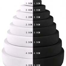 5 码高弹力耐用厚实弹力腰带 适用于裤子 - 彩色 - 查看 11