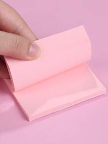 100pcs/Pack Assorted Color Memo Pads Random Color Back To School