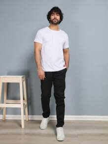 Men Pants - Black - View 7