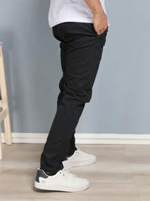 Men Pants - Black - View 4