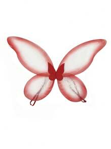 1 pieza Disfraz de hada para fiesta con alas de mariposa de tul, apto para actuación en el escenario, cosplay, fiesta de cumpleaños - Multicolor - Ver 10