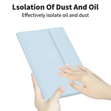 带笔槽的平板电脑保护套，兼容三星 Galaxy Tab / iPad / Redmi Pad SE（浅蓝色） - 淺藍色 - 查看 8