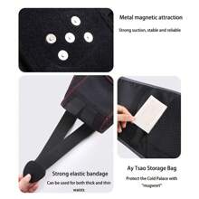 Heating Back Belt Waist Heat Pad Vibration Massage Back Pain Relief - 1 - Xem 5