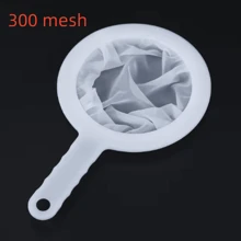 100/200/400 Mesh Reusable Nylon Ultra Fine Filter Mesh Strainer Spoon Sieve Soy Milk Juice Coffee Food Filter Kitchen Colander - Multicolor - View 9