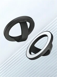 Soporte magnético de silicona con agarre circular cómodo compatible con MagSafe, agarre potente compatible con iPhone, teléfonos Android, regalo para cumpleaños, familia, amigos. Anillo para el dedo, agarre para teléfono, accesorios para teléfono - Soporte - Ver 13