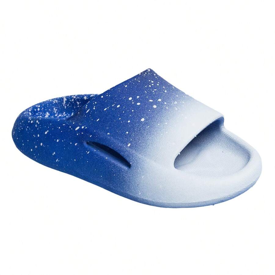 Girls' Flip Flops Children's Cloud Colorful Boy Gradient - 藍色 - 查看 1