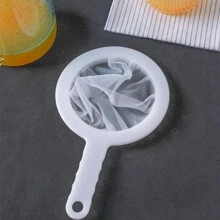 100/200/400 Mesh Reusable Nylon Ultra Fine Filter Mesh Strainer Spoon Sieve Soy Milk Juice Coffee Food Filter Kitchen Colander - Multicolor - View 5