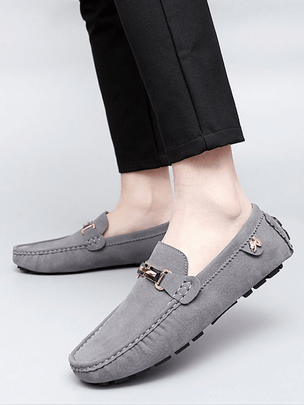 Herren Penny Loafer Slip-On Mokassins, Fahrerschuhe, Bootsschuhe, Flache Schuhe