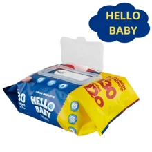 Wet Wipes 130 Units - Hello Baby - 白色 - 查看 1