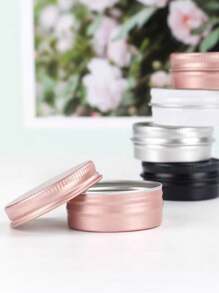 1/4/8pcs 10g Threaded Small Aluminum Boxes Mini Medicine Pill Storage Cases Portable