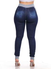 Super Skinny Women's Jogger Jeans With High Elasticity Spandex