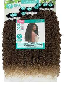 Organic Curly Hair - Michelle Plus True Me - 320g - TT4/T30B/24B - 查看 2