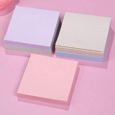 100 tờ/gói giấy nhớ nhiều màu sắc ngẫu nhiên