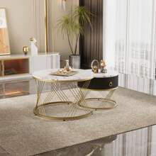 Nesting Tables - White - View 3