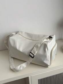 Cross-Border Sports & Yoga Dual-Compartment Backpack, Large Capacity, Lightweight, Short-Trip Storage, Waterproof, Suitable For Commute, Travel, School, Gym Traveling Bag Travelling Organizer Outfit Airport Travel Clothes Travel Stuff Luggage Bag Christmas Gift Ideas Women Girls Xmas Gifts For Mum Birthday Gift Mom Friend Gym Bag Sport Bag Training Pack For Vacation Holiday Thanksgiving Day Thank You Gifts Travel Bag For Suitcase Overnight Bag Duffle Bag Weekend Bag Duffel Bag For Luggage Carry On Bag College Bag Luggage Bags Weekender Bag Hospital Bag Winter - Beige - View 3