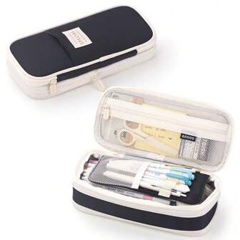 Large Capacity Pencil Bag Pencil Box Student School Supplies Office Supplies Expandable Pencil Case Organizer Pouch Multifunctional Creative Pencil Bag Pencil Box Student Gift Cosmetic Bag Travel Bag Back To School,Pencil Pouch,School Bag