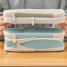 Large Capacity Pencil Bag Pencil Box Student School Supplies Office Supplies Expandable Pencil Case Organizer Pouch Multifunctional Creative Pencil Bag Pencil Box Student Gift Cosmetic Bag Travel Bag Back To School,Pencil Pouch,School Bag