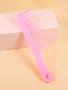 For Optimal Styling And Professional Hair Care, Wide Toothed Comb Salon For Long And Curly Hair - Multicolor - View 2