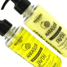 Rhenuks Passion Fruit Body And Face Liquid Soap And Moisturizer Kit - 200 Ml - Yellow - View 3