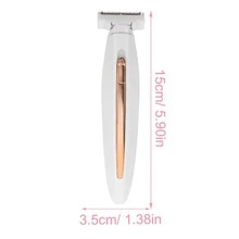 Underarm Razor Facial Shaver Private Area Woman Trimmer Shaver Leg Hair Trimmer Electric Women Epilator Safety Shaving Razor - White - View 4