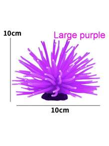 1 buc nou sosire simulare silicon corp moale arici de mare coral colorat silicon rezervor de pește acvariu Aquascape ornamente, accesorii pentru acvariu, decor pentru rezervor de pește