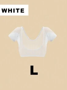 1 szt. Wielorazowe oddychające podkładki przeciwpotowe pod pachy, zmywalne, elastyczne, ultracienkie, bezwonne, pochłaniające pot podkładki do uprawiania sportu i codziennego noszenia, akcesoria do siłowni