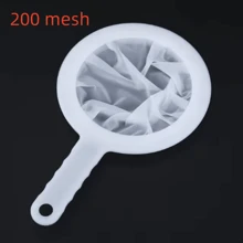 100/200/400 Mesh Reusable Nylon Ultra Fine Filter Mesh Strainer Spoon Sieve Soy Milk Juice Coffee Food Filter Kitchen Colander - Multicolor - View 11