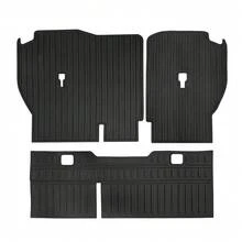 3PCS Rear Seat Back Cover Fit For 2023-2025 Hondas' CR-V Black TPE Waterproof Backrest Seat Protector Trunk Accessories By IKON MOTORSPORTS - 黑色 - 查看 4