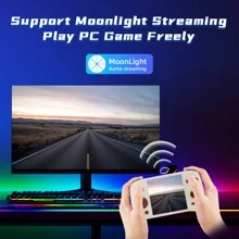 ANBERNIC [Luxury Package]RG Cube[Buy 1 Get 1 Card Reader+1 Case+1 Screen Protector+1 Type-C Cable]Game Console Android 13, 3.95-Inch IPS Touch Screen, 720*720, Unisoc T820 Processor, Quad Core Mali-G57 850MHz, 5G WiFi Bluetooth Output, Over 42K Games Pre-Installed - White -256GB[30K Games Pre-installed] - View 9
